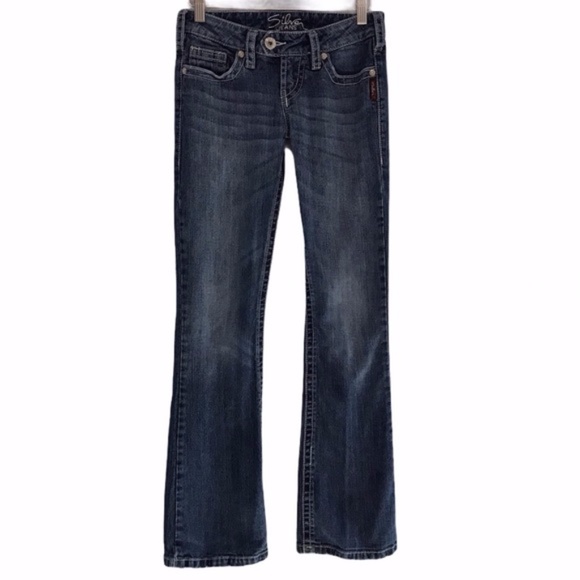 Silver Jeans Tuesday bootcut women’s blue denim size 25